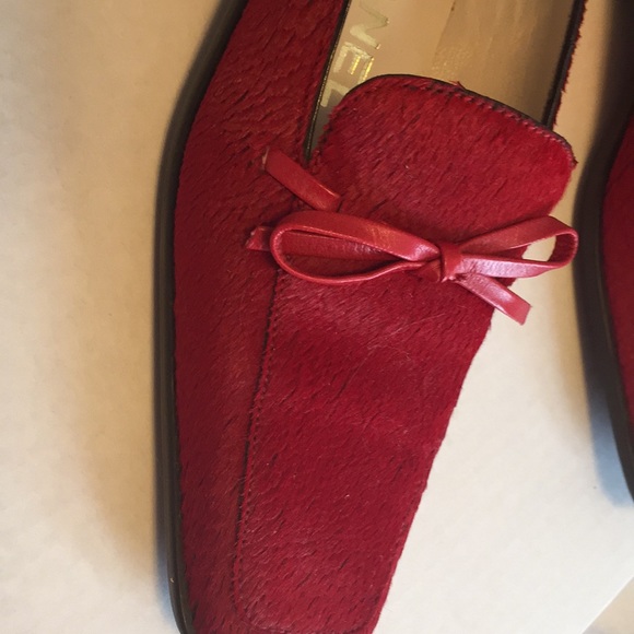 Chanel Loafers size 36 Red w Leather and Fur - Picture 10 of 15